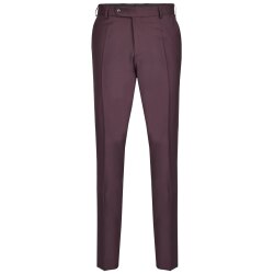Wilvorst CLASSICs Herren Smokinghose Drop8 Bordeaux