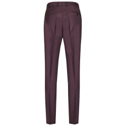 Wilvorst CLASSICs Herren Smokinghose Drop8 Bordeaux