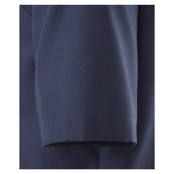 VENTI Herren Businesshemd Kurzarm Kent Modern-Fit Marine