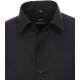 VENTI Herren Businesshemd Langarm Kent Modern-Fit Schwarz 39