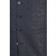 WILVORST Tziacco Hotline Royal Weste Mitternachtsblau mit Muster mit Stoffrücken Einreiher 5-Knopf Pattentaschen