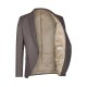 Wilvorst AFTER-SIX Herren Sakko Spitzfacon Drop8 Braun