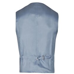 Wilvorst AFTER-SIX Herren Weste V-Neck Drop8 Blau gemustert