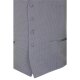 Wilvorst AFTER-SIX Herren Weste V-Neck Drop8 Blau gemustert