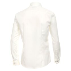 VENTI Herren Festhemd Langarm Kent UMA Modern-Fit Creme 39