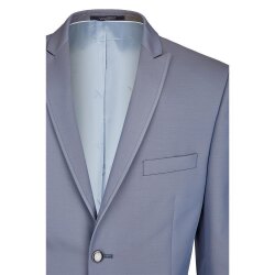 Wilvorst AFTER-SIX Herren Sakko Spitzfacon Modern-Fit Mittelblau