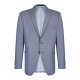 Wilvorst AFTER-SIX Herren Sakko Spitzfacon Modern-Fit Mittelblau