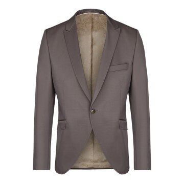 Wilvorst AFTER-SIX Herren Sakko Spitzfacon Drop8 Braun 50