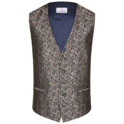 Wilvorst AFTER-SIX Herren Weste V-Neck Drop8 Blau...