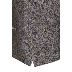 Wilvorst AFTER-SIX Herren Weste V-Neck Drop8 Blau gemustert 50