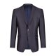Wilvorst AFTER-SIX Herren Sakko Revers Modern-Fit Mitternachtsblau