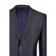 Wilvorst AFTER-SIX Herren Sakko Revers Modern-Fit Mitternachtsblau