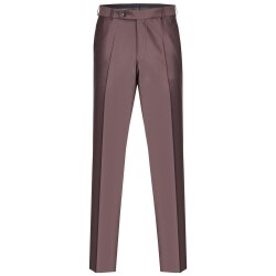 Wilvorst AFTER-SIX Herren Hose Modern-Fit Dunkelbraun