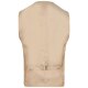 Wilvorst AFTER-SIX Herren Weste V-Neck Modern-Fit Braun Paisley
