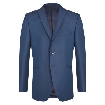 Wilvorst AFTER-SIX Herren Sakko Spitzfacon Modern-Fit Mitternachtsblau