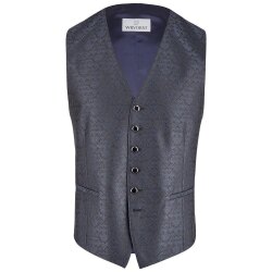 Wilvorst TZIACCO Herren Weste Royal V-Neck Webmuster...