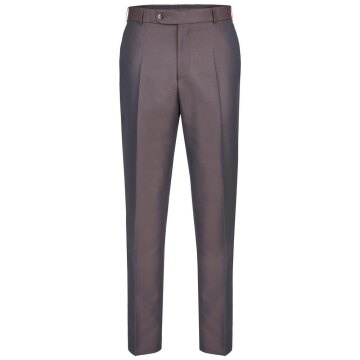 Wilvorst AFTER-SIX Herren Hose Modern-Fit Dunkelbraun