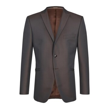Wilvorst AFTER-SIX Herren Sakko Spitzfacon Modern-Fit Dunkelbraun