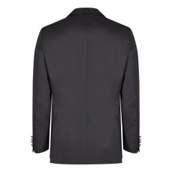 Wilvorst AFTER-SIX Herren Sakko Revers Modern-Fit Schwarz
