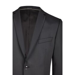 Wilvorst AFTER-SIX Herren Sakko Revers Modern-Fit Schwarz