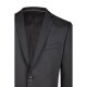 Wilvorst AFTER-SIX Herren Sakko Revers Modern-Fit Schwarz