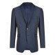 Wilvorst AFTER-SIX Herren Sakko Revers Modern-Fit Mitternachtsblau