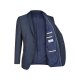 Wilvorst AFTER-SIX Herren Sakko Revers Modern-Fit Mitternachtsblau