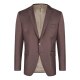 Wilvorst AFTER-SIX Herren Sakko Spitzfacon Drop8 Dunkelbraun