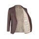Wilvorst AFTER-SIX Herren Sakko Spitzfacon Drop8 Dunkelbraun