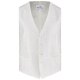 Wilvorst AFTER-SIX Herren Weste V-Neck Modern-Fit Weiß Paisley