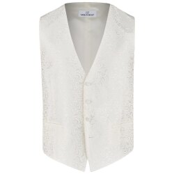 Wilvorst AFTER-SIX Herren Weste V-Neck Modern-Fit Creme...