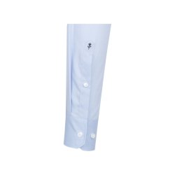 Seidensticker BUSINESS Herren Hemd Langarm Kent Shaped Hellblau