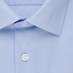 Seidensticker BUSINESS Herren Hemd Langarm Kent Shaped Hellblau