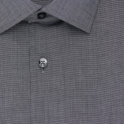 Seidensticker BUSINESS Herren Hemd Kurzarm Kent Slim Anthrazit