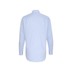 Seidensticker Herren Hemd Langarm Kent Regular Hellblau...