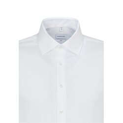 Seidensticker BUSINESS Herren Hemd Langarm Kent Slim-Fit Weiß