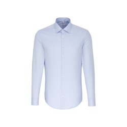 Seidensticker BUSINESS Hemd Langarm Kent Slim-Fit Hellblau