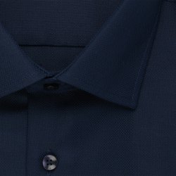 Seidensticker BUSINESS Herren Hemd Langarm Kent Regular Marine
