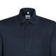 Seidensticker BUSINESS Herren Hemd Langarm Kent Regular Marine