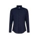Seidensticker BUSINESS Herren Hemd Langarm Kent Slim-Fit Marine 39
