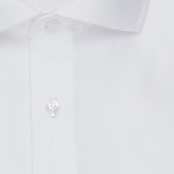 Seidensticker BUSINESS Herren Hemd Langarm Regular Weiß 44