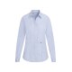 Seidensticker CITY-BLUSE Damen Langarm Kent Slim-Fit Hellblau