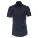 VENTI Herren Businesshemd Kurzarm Kent Body-Fit Marine