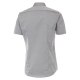 VENTI Herren Businesshemd Kurzarm Kent Body-Fit Silber