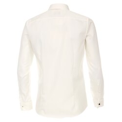 VENTI Herren Festhemd Langarm Kent UMA Modern-Fit Creme 38