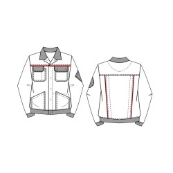beb HANDWERK Herren Bundjacke CLASSIC Polyestermix...