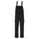 beb HANDWERK Herren Latzhose PREMIUM Baumwollmix CANVAS Schwarz
