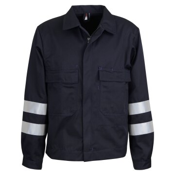 beb HANDWERK Herren Bundjacke REFLEXSTREIFEN Polyestermix Marine