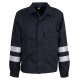 beb HANDWERK Herren Bundjacke REFLEXSTREIFEN Polyestermix Marine