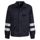 beb HANDWERK Herren Bundjacke REFLEXSTREIFEN Polyestermix Marine